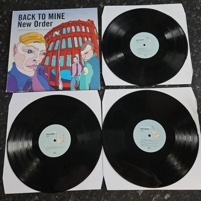 New Order Back To Mine - 3x 12" LP Vinyl BACKLP11 - Image 1 of 4