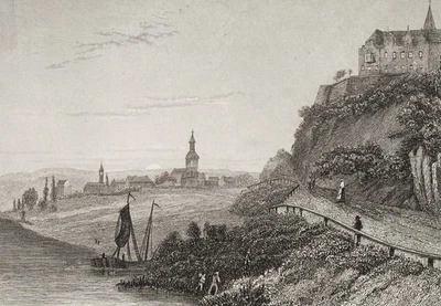 St Apollinarisberg bei Remagen am Rhein, Sst. Romantik Unbekannt (19.Jhd) - Bild 1 von 4
