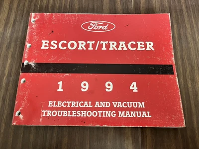 Ford Escort Mercury Tracer 1994 aspiradora eléctrica solución de problemas cableado manual Foto 1 de 2