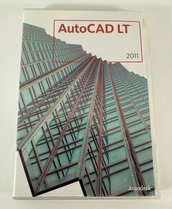 ⸏️ Autodesk AutoCAD LT 2011 Oprogramowanie Profesional 2 płyty + klucz Prod + serial - Zdjęcie 1 z 9