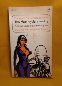Andre Pieyre de Mandiargues, The Motorcycle, 1966 PB Zebra Books Adult Fiction - Picture 1 of 12