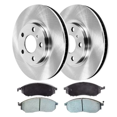 Front Brake Rotors & Ceramic Pads Kit for Nissan 350Z 2006-2009 5 Lug 320mm Foto 1 de 4