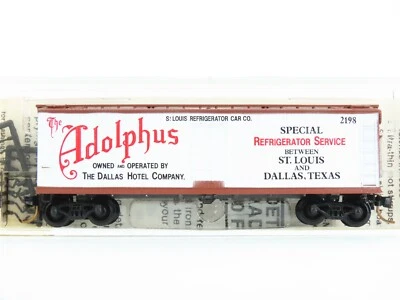 N Scale Micro-Trains MTL/Kadee 47130 StLRC Adolphus 40' Wood Reefer #2198 - Image 1 of 4