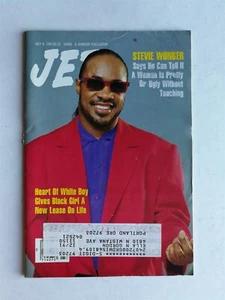 Jet Magazine July 8, 1991 - Stevie Wonder - Heart of White Boy in Black Girl - Imagen 1 de 1