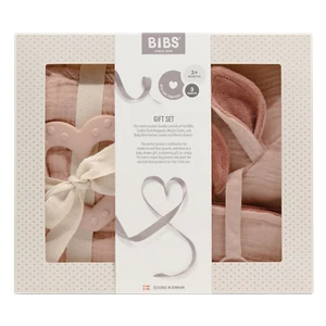 BIBS Newborn Baby Giftset Muslin Cloths Kangaroo Wash Cloth Baby Bitie Teether - Picture 1 of 6
