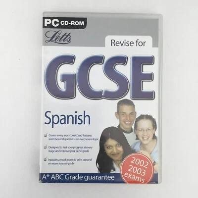 Letts Revise for GCSE Spanish Year 2002/2003 exams (PC CD-Rom) - Image 1 of 2