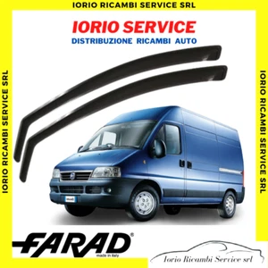 DEFLETTORI ARIA FIAT DUCATO BOXER JUMPER dal 1994 al 2006 FARAD fumè ANTITURBO - Foto 1 di 1
