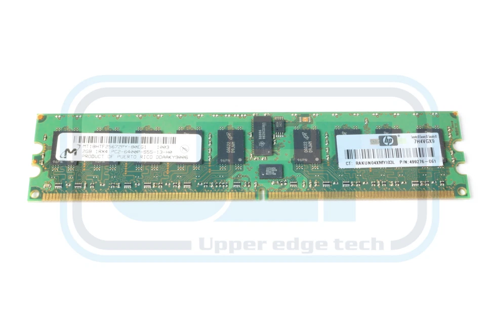 Server Name Brand Memory 2GB PC2-6400P DDR2 Lot of 164 800MHz Samsung Hynix - Image 1 of 3
