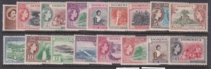 DOMINICA.... 1954 pictorials to 60c mnh/mint - Picture 1 of 1