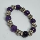 Fashion Jewelery Bracelet Purple Tone 