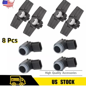 4X Parking Sensor With Bracket For Infiniti Q50 QX50 Q60 QX60 QX80 Q70 Q70L QX80 - Picture 1 of 11