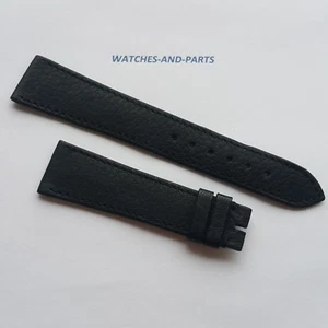 Ebel Black Leather Strap 20/16 NEW GENUINE ORIGINAL - Picture 1 of 3