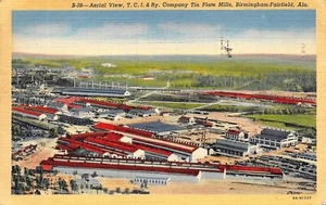 # G1779 BIRMINGHAM, AL. CARTOLINA, MULINI PER PIATTI DI LATTA - Foto 1 di 2