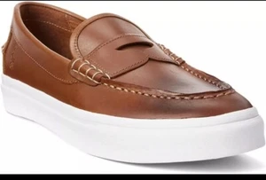 Polo Ralph Lauren Men'S Keaton-Penny Loafer Men’s 10.5  100% Leather Upper - Picture 1 of 3