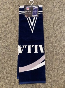 NOS NFL Beach Towel Dallas Cowboys Northwest w Tags Kmart 2010 30x60 Football - Picture 1 of 10
