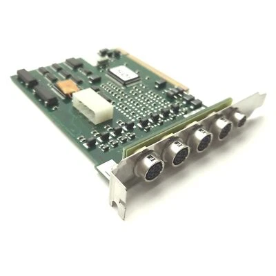 IDS Imaging EAGLE Frame Grabber Card PCI 4x Cameras 12-Pin Hirose Input NTSC/PAL - Image 1 of 4