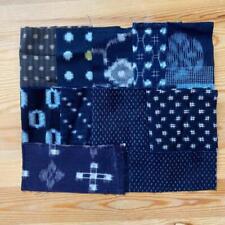Lot Bulk Sale Vintage Japanese Textile Fabric Scrap - Aizome, Kasuri, etc G42683