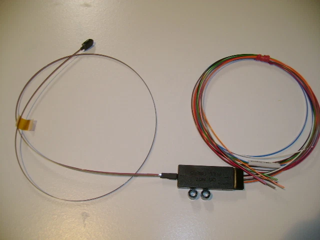 Fiber Optic Ribbon Fanout Cable, 8 Position 9/125um New in Box w/ Test Data - Image 1 of 4