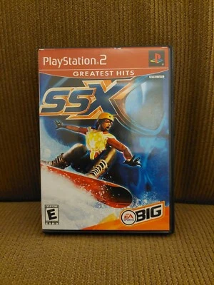 SSX w/manual - Greatest Hits (Sony Playstation 2/PS2; 2002) - Image 1 of 3