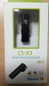 Nuevos auriculares Bluetooth con obturador de cámara CS-X3 - Imagen 1 de 3