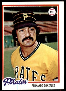 1978 TOPPS FERNANDO GONZALEZ . PITTSBURGH PIRATES #433