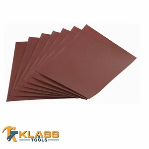 150er Körnung A/O Granat Schleifpapier 9 x 11 in Blatt Sets/Packung - Bild 1 von 1