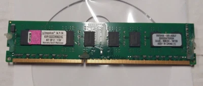 Kingston 2GB DDR3 PC RAM Memory DIMM PC3-10600 KVR1333D3N9K2/4G CAS CL 9 1.5V - Image 1 of 2