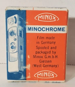Expired 1970's Minox Minochrome ASA 16 Color Film - 36 Exposures (NOS) - Picture 1 of 5