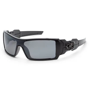 Oakley Men's Oil Rig 50mm Polished Black Polarized Sunglasses OO9081-26-203 - Picture 1 of 2