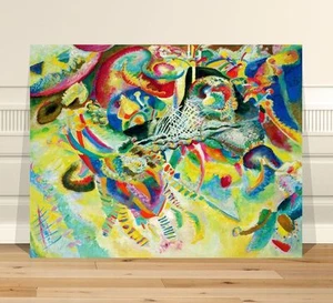 Wassily Kandinsky The Fugue ~ CANVAS PRINT 32x24" ~  Classic Abstract Art - Picture 1 of 1