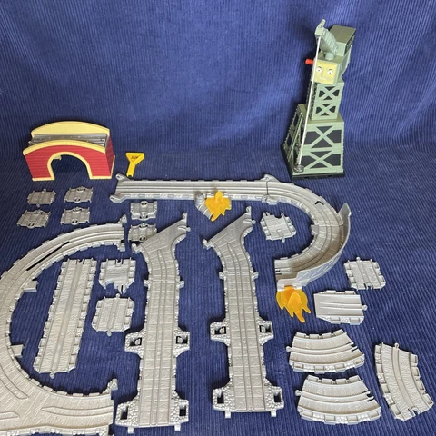 Thomas & Friends Take Along Cranky Expansion Track Set Assorted Piece Gullane Cover