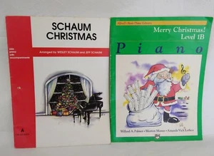 Schaum Christmas Alfred's Basic Pianoforte Lotto di 2 - Foto 1 di 7
