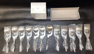 10 juegos / 12 cucharas colgantes de acero inoxidable que gotea miel en tarro Japón 120 - Imagen 1 de 7