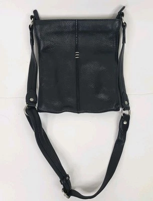 Bolsa tiracolo Ellington Joni couro sintético preto  - Imagem 1 de 4