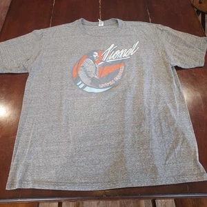 Lionel Richie Live In Concert Music Artist T-shirt Mens 2XL Gray - Picture 1 of 5