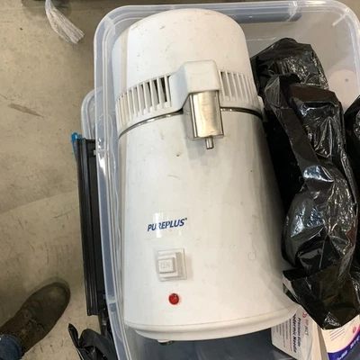 6L Water Distiller Purifier Machine Countertop 900W with Smart Switch 1.3 L/H - Image 1 of 3