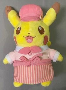 Juguete de peluche exclusivo de Pikachu para mujer Pokémon Café 7"H de Japón - Imagen 1 de 2