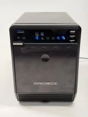 Mediasonic Pro Box HF2-SU3S2 4-BAY 3.5" SATA HDD External Enclosure USB & e-SATA - Image 1 of 4