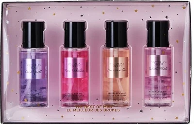 Victoria's Secret Fragrance Mist Collection 4 Piece Mini Mist Gift Set - Image 1 of 4
