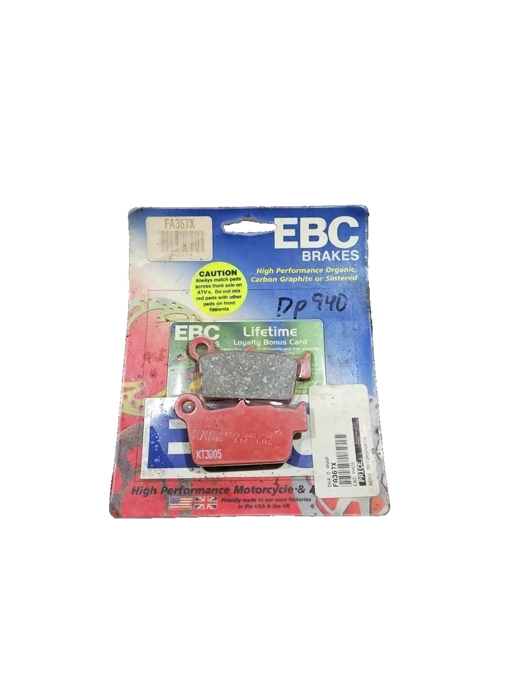 06'-12' APRILIA MXV RXV SXV 450 550 Brake Pads 碳纤维石墨 — 第 1/4 张图片