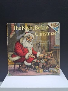 1975 Vtg The Night Before Christmas Paperback Book Illust By Douglas Gorsline - Picture 1 of 8