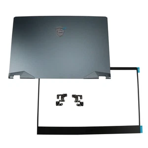 New Back Cover+Bezel+Hinges For MSI GE66 Raider 10SD 10SE 10SF MS-1541 1542 Blue - Picture 1 of 8