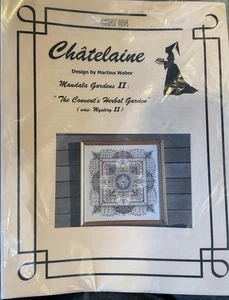 Chatelaine Mandala Gardens Egypt Garden Cross Stitch Pattern CHAT 024 - Picture 1 of 3