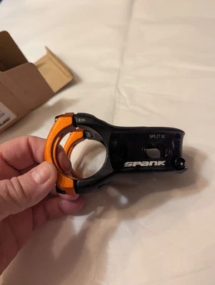 Spank Split 35 Stem 50mm Orange New Open Box - Image 1 of 4