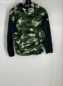 Nike Boys Multicolor Camouflage Long Sleeve Pullover Hoodie Size Large - Picture 1 of 6