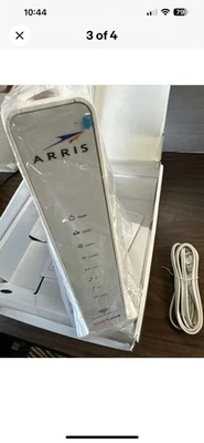 ARRIS SURFboard SBG10 DOCSIS 3.0 16 x 4 Gigabit Cable Modem & AC1600 Wi-Fi 5 - Image 1 of 3