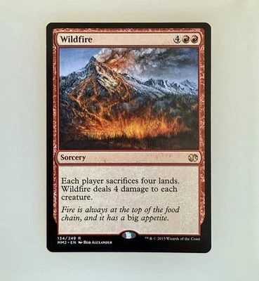 Magic the Gathering: Wildfire Modern Masters 2015 Regular NM - Image 1 of 2