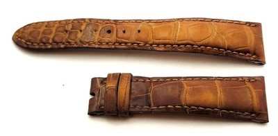 Authentic Patek Philippe Brown Leather Watch Strap 20/16mm 75+112mm A31 - Image 1 of 2