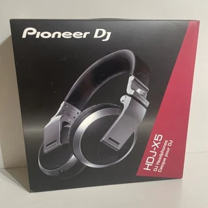 Pioneer HDJ-X5 Silver Black DJ Headphones Over Ear - Fully Tested (9) - Picture 1 of 16