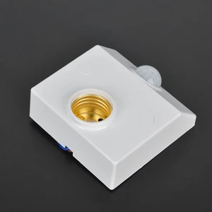 Infrared Sensor Motion Switch Adjustable E27 Light Socket For LED Bulb⊹ - Picture 1 of 12